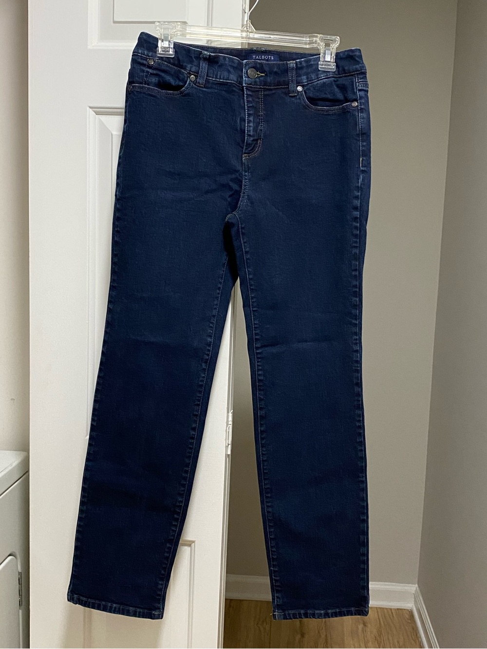 Talbots Women's Dark Blue Straight Leg Jeans